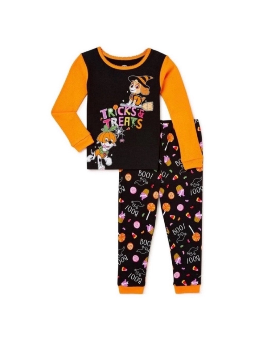 Halloween Paw Patrol Pajama Set